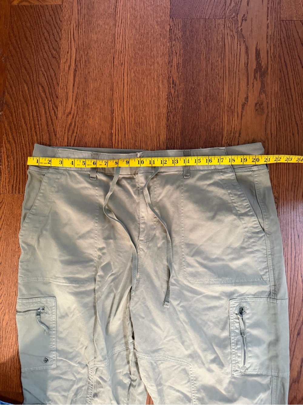 Torrid Festi Cargo Jogger Amy Olive Green Pockets NWT Plus Size 18 R - Picture 11 of 15